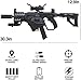 SOFITEN Toy Gun Automatic Sniper Rifle with Tactical Vest Kit, Scope Toy Foam Blaster Dart Toys with 120 Darts IR and Flashlight Shooting Outdoor Activity Game Birthday Xmas Gift for Kids Age 8+