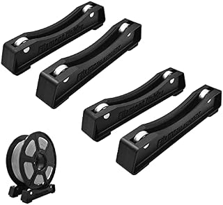 Smavles 3D Printer Holder 4 PCS 3D Printer Filament Spool Holder 3D Printer Supplies Brackets for PLA/ABS/Wood/TPU/Other 3D Printing Material