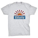 Benidorm Classic Solana Hotel - Camiseta divertida, gris, S