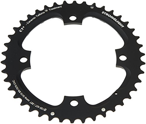 STRONGLIGHT Plateau VTT  CT2 2x10v int&eacute;rieur (27 &agrave; 30 dents) noir Dia