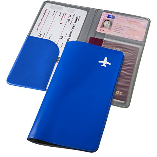 Porte-document de voyage, bleu Cover