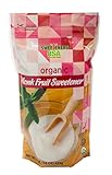 Organic Monk Fruit Sweetener | 1 LB | All Natural | Sugar Substitute |1:1 ratio | Classic White- NON GMO | Kosher Certified | GLUTEN FREE