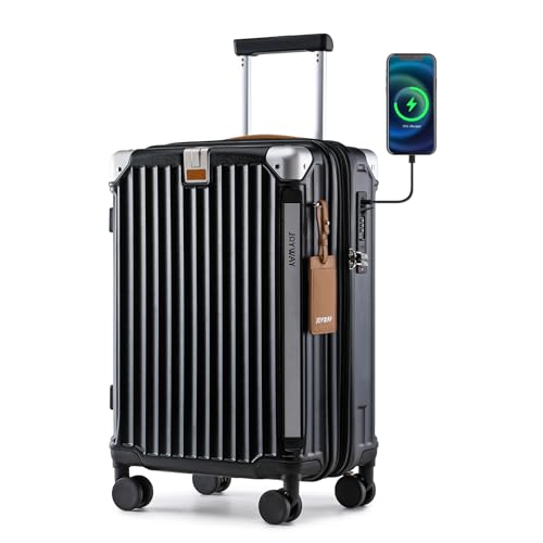 Joyway Carry On Luggage, Expandable Suitcase with Smart Cup Holde...