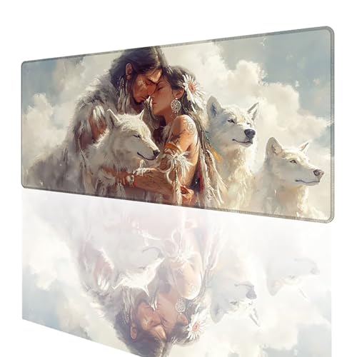Tapis de souris gaming XXL idée cadeau idéale pour accessoire de bureau
