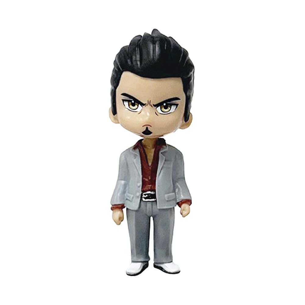 Zhongkaihua Goro Majima Figure Kiryu Kazuma 10CM Model PVC Statue Figurine Original Painting Characters Anime Action Figures Collection Decorations