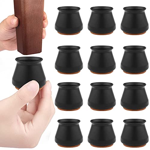 32Pcs Chair Leg Floor Protectors â€“ Furniture Sliders for Chair Legs â€“ Chair Socks â€“ Furniture Pads for Hardwood Floors â€“ Chair Leg Protectors for Hardwood Floors â€“ Floor Protectors for Chairs
