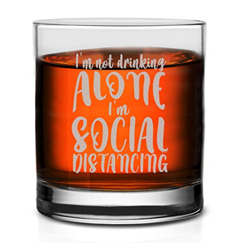 Dewar's Double Old Fashioned Heavy Base Rocks Glass - Set of 2