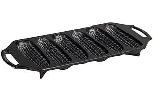 Seasoned Cast Iron Cornstick Pan