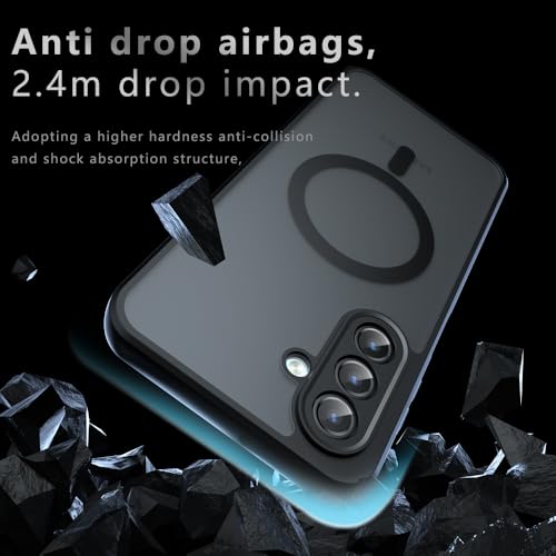 Coque Phone17 antichoc compatible MagSafe PC rigide TPU souple - 6