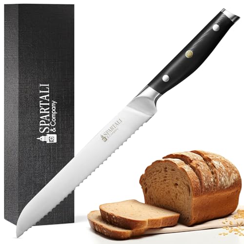 8-Inch Serrated Bread Knife for Pastries