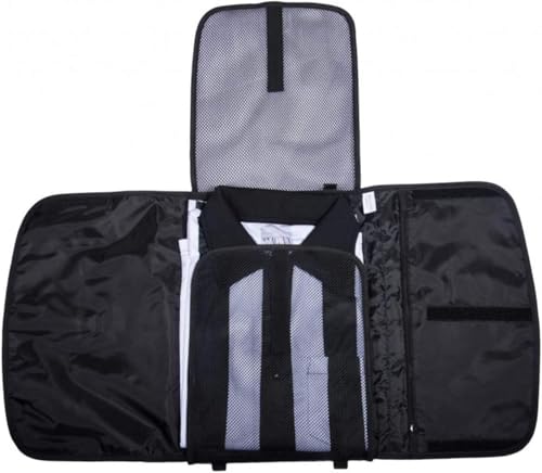 Smitty ACS-TFE Black Texas Fold 'Em Bag | Garment-Preserving Referee Essential Official Football Basketball Baseball
