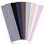 Black - Blue - Dark Brown - Red - Dark Gray - Light Gray - Pink - White