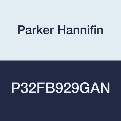 Parker Hannifin P32FB93EGMN Series P32FB Aluminum Global Modular Compact Particulate Filter, 5 µ Element, Poly Bowl with Bowl Guard, Manual Drain and Without Mounting Bracket, 3/8" NPT Port