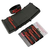 Aolamegs 5 Pack .223 Remington Magazine Bands, Durable Silicone Marking Bands, Perfect Ammo Caliber...