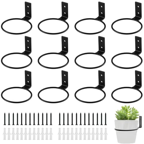 Support mural pour pot de fleurs solution gain de place pour petits espaces - 2
