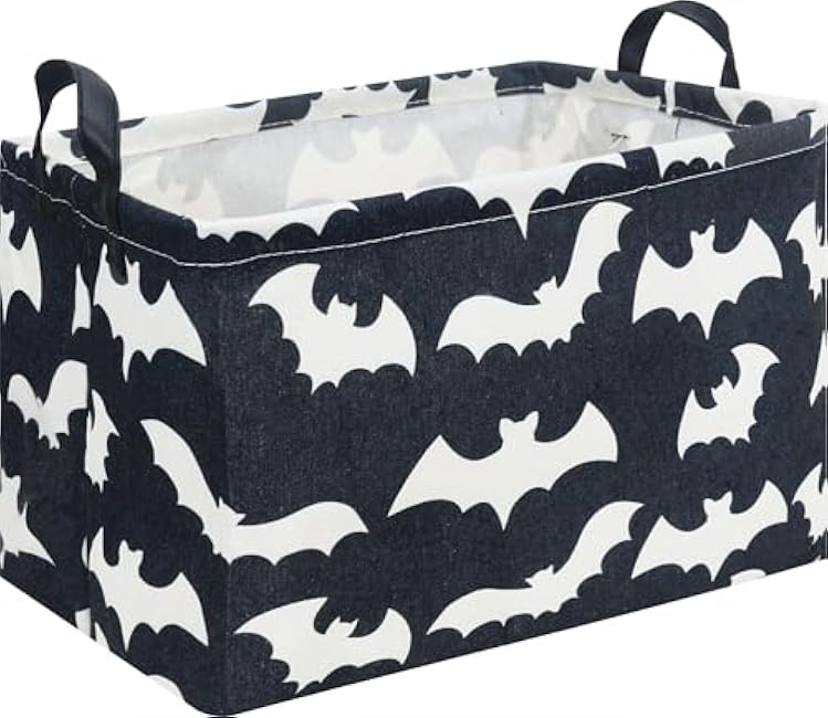 Rectangle Baksetball Print Storage Basket,Kid Toys Bin with Handles,Room Decor,Gift Basket(Basketball)