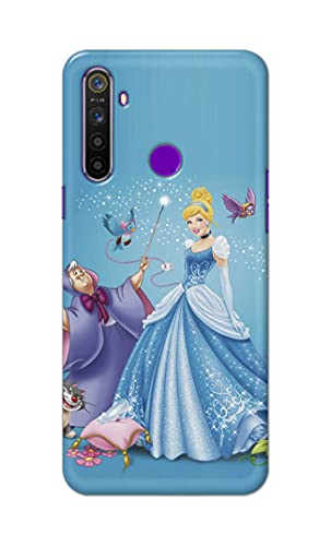 Image of Famous Cartoon Lady Character Hard Back Case Cover for Realme 5 / Realme 5s / Realme 5i / Realme Narzo 10 Back Cover -(J5) VNS2224