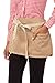 Chef Works Unisex Austin Waist Apron, Natural, One Size
