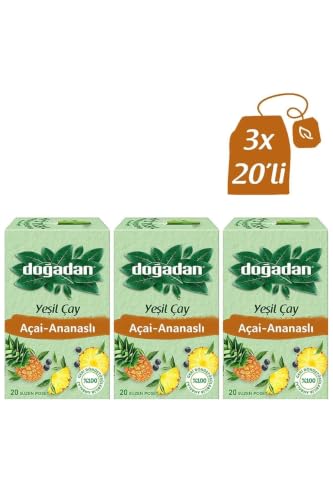 Yeşil Çay Açai Ananaslı 20'li x 3