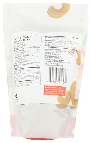 365 by Whole Foods Market, Roasted Unsalted Cashews - Image 4