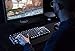immagine 3GameSir GK300 Tastiera 2.4G da Gioco Meccanica Senza Fili, 104 Switches TTC Blu Anti-ghosting, Piastra Superiore in Lega di Alluminio con Supporto per Polso, per Windows PC/MacOS/Android/iOS