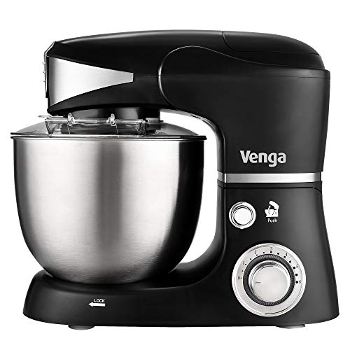 Batidora-Amasadora-3-en-1-Venga-con-Licuadora-y-Picadora-de-Carne-12-accesorios-1000-W-Negro-VG-M-3015