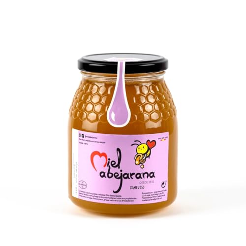 Miel de Cantueso 1 Kg, Envase de Cristal.