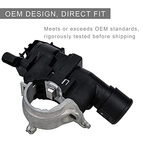 Ignition Lock Housing 989-019 Compatible With Ford Escape 2008-2012, Focus 2008-2011, Mazda Tribute 2008-2011, Mercury Mariner 2008-2010, Ignition Lock Flange 9L8Z-3511-A W302562-S300 #TOP4