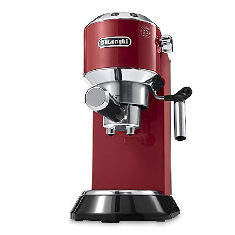 De'Longhi Dedica Pump Espresso and Coffee Machine - Red, EC