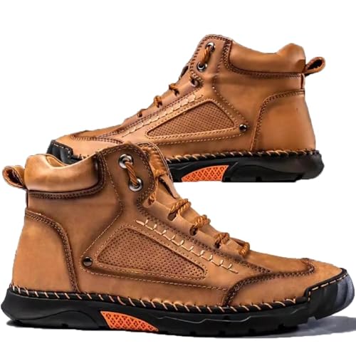 LOSD Olveros Boots for Women Men, Waterproof Non-Slip Outdoor Boots with Arch Support, Spacious Toe Box & Pressure Relief, Durable Walking & Hiking Shoes