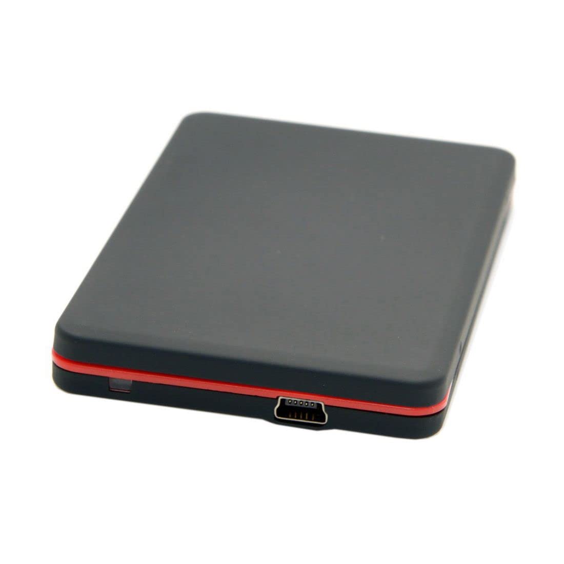 1.8 Micro SATA SSD a Mini USB 2.0 Caja de Caja de Disco Duro Externo con Mini Cable de Datos USB 9