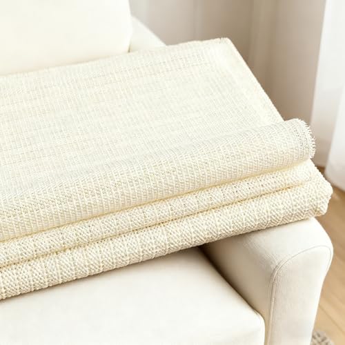 Alfombrilla antideslizante evita resbalones base blanca reutilizable multiusos de PVC lavable 2