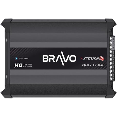 Stetsom Bravo HQ 800.4 Digital Car Amplifier Cover