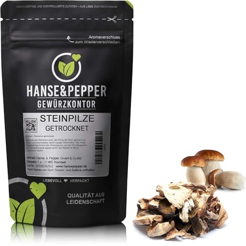 200g Steinpilze getrocknet geschnitten Wald Pilze Stein Pilze Waldpilze