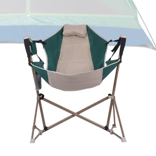 Silla de Camping portátil | 140 kg de Carga Antideslizante reclinable, Silla de Campamento reclinable | para Viajes al Aire Libre, Viajes, Picnic, césped, jardín, Piscina