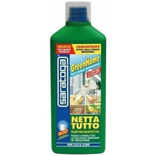 NETTATUTTO SARATOGA DETERGENTE CONCENTRATO CERAMICA MOQETTES TAPPEZZERIE LT 1