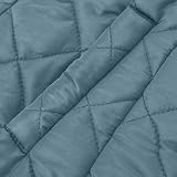 INGKE Quilted Jackets for Women Casual Long Sleeve Button Down Diamond Puffer Jacket, Winter Lightweight Outerwear (white,3X-Large)