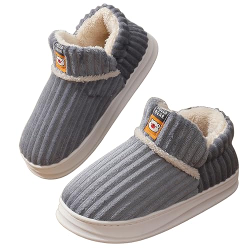 Chaussons d'hiver pour hommes parfaits pour se détendre au salon en coton doux taille 41-42