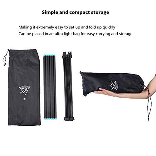Deryang Folding Table, Folding Camping Table, Camping Table, Portable Camping Table for Picnics, Camping, Outdoor BBQ - Image 6