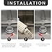 645038 Dishwasher Appliance Filter Micro Circulation Pump 00645038 Dishwasher Filter Basket Compatible with Bosch Thermador Kitchen Accessories Replacement