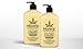 Hempz Sweet Pineapple and Honey Melon Herbal Body Moisturizer, 17 Ounce 2 pack