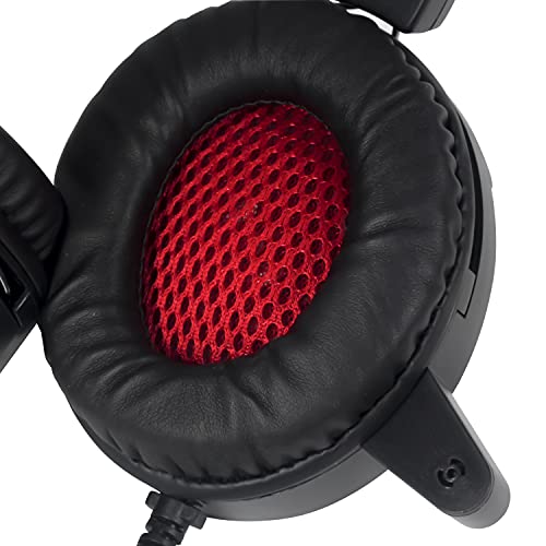 Headset Gamer Com Microfone Estéreo iluminação Led Rgb Usb P2 Para Pc Computador Notebook Mac