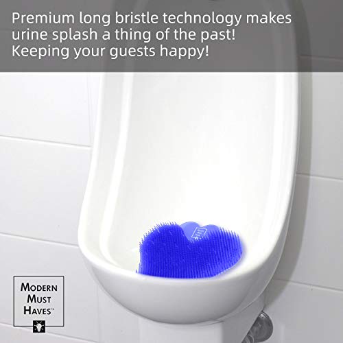 Modern Must Haves US-001 Anti-Splash Deodorizer Urinal Screen Mats (10 Pack) | Premium Long Bristle Splash Reducing Urinal Cake | Lasting Odor Freshener thumb #6
