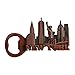 New York Aimant de réfrigérateur Décapsuleur Creative Aimant Décapsuleur Tourist souvenirs magnétique Stickers