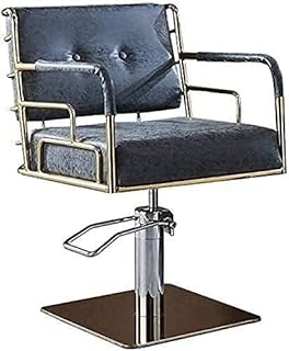 Hydraulic Recliner Barber Chair for Hair Salon Hair Salon Chair Styling Barber Chair Hydraulic Salon Chair Salon Chair Barber Chair Styling Chair Barber Chairs Hair Salon Spa Equipment (Black 1)