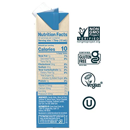 image for nutpods Oat French Vanilla Creamer - Unsweetened Oat Milk Creamer - Nu