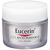 Eucerin Q10 Anti-Wrinkle Face Cream, Unscented Face Cream for Sensitive Skin, 1.7 Oz Jar