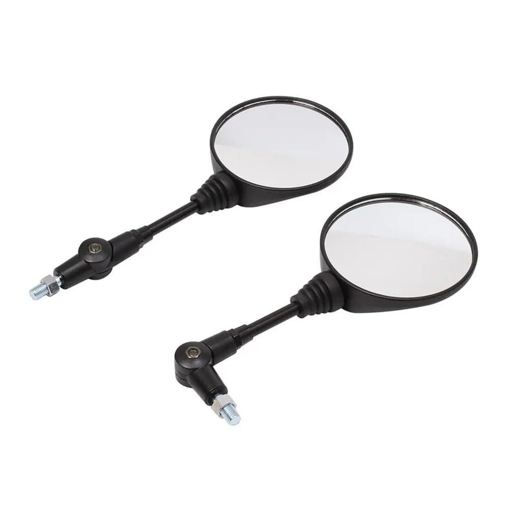 Retrovisor moto 10mm plegable anticaída negro universal 7