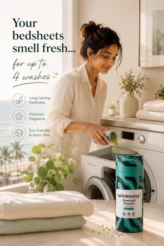 Image of Scented Pearls Laundry Fragrance Booster Scent Beads | Fabric Deodorizer | Long-Lasting Scent | 250g | Front Load Top Load Hand Wash | Love Forest