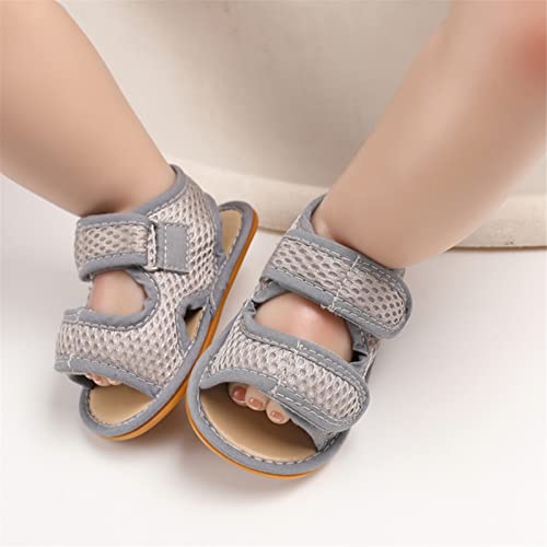 Image of RVROVIC Baby Boys Girls Sandals Premium Soft Anti-Slip Rubber Sole Infant Summer Outdoor Shoes Toddler First Walkers